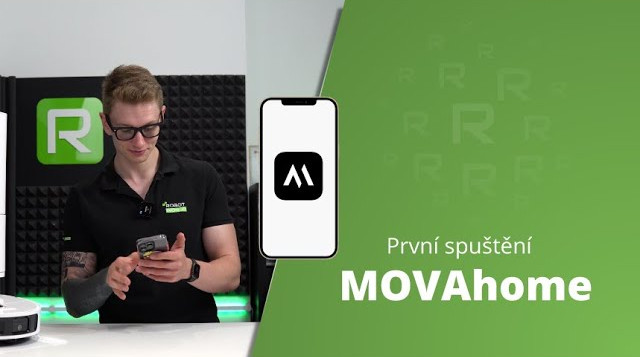 MOVA - První spuštění