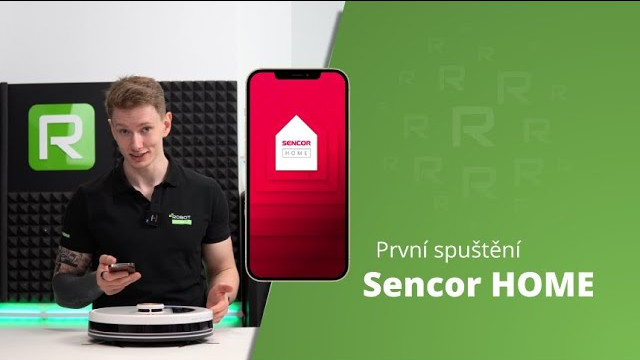 Sencor - První spuštění