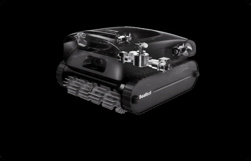 Systém čtyř kartáčů Beatbot AquaSense 2 Pro