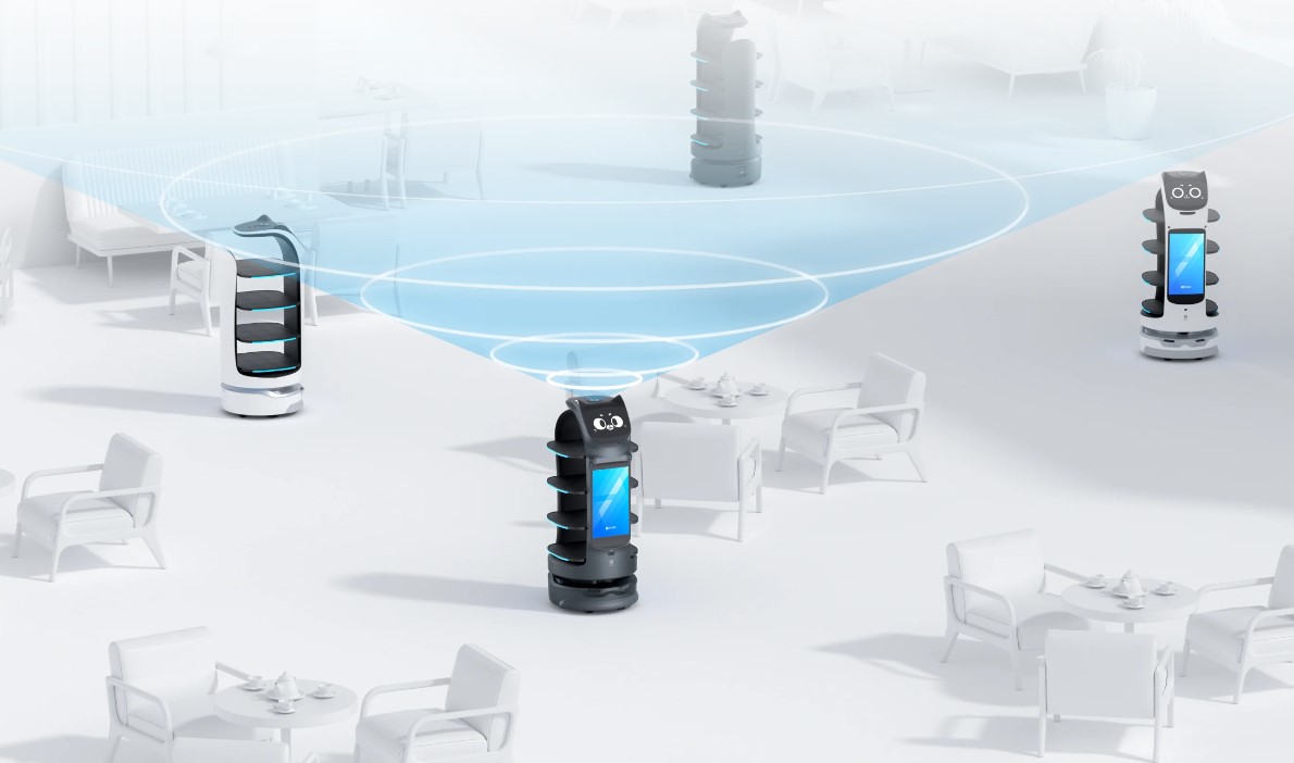 BellaBot Pro VSLAM navigace