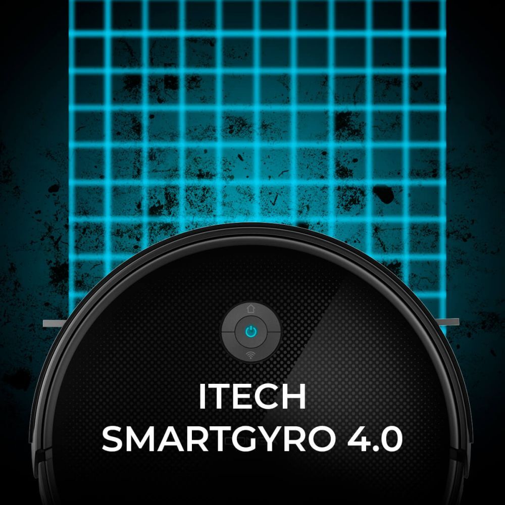 Gyroskopická navigace iTech Smart Gyro 4.0 v robotickém vysavači Cecotec Conga 2499 Ultra Home Titanium