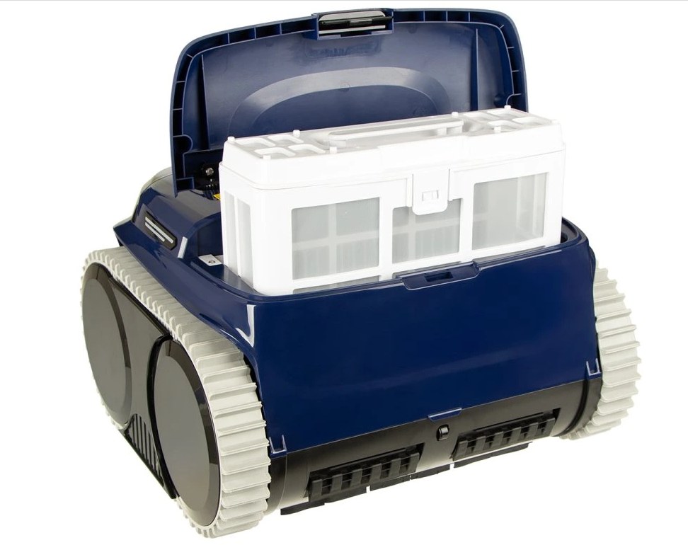 Dvojitý filtrační systém CF 350 AKU s HEPA filtrem