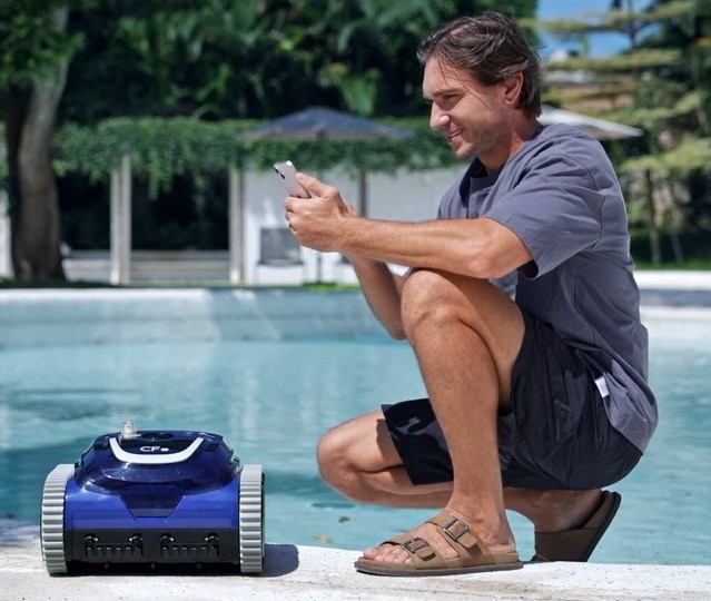 Mobilní aplikace pro ovládání CF 400 AKU