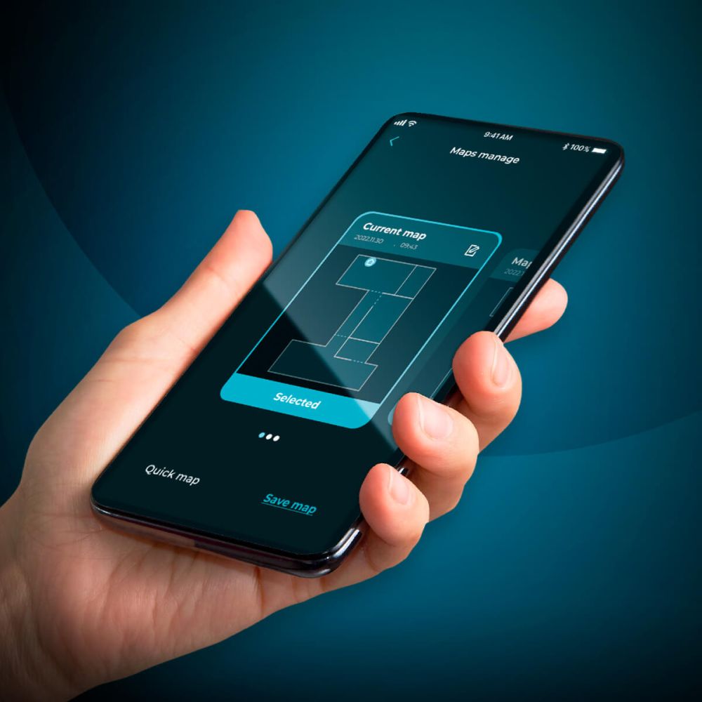 Ovládání aplikací Cecotec Conga 2499 Ultra X-Treme