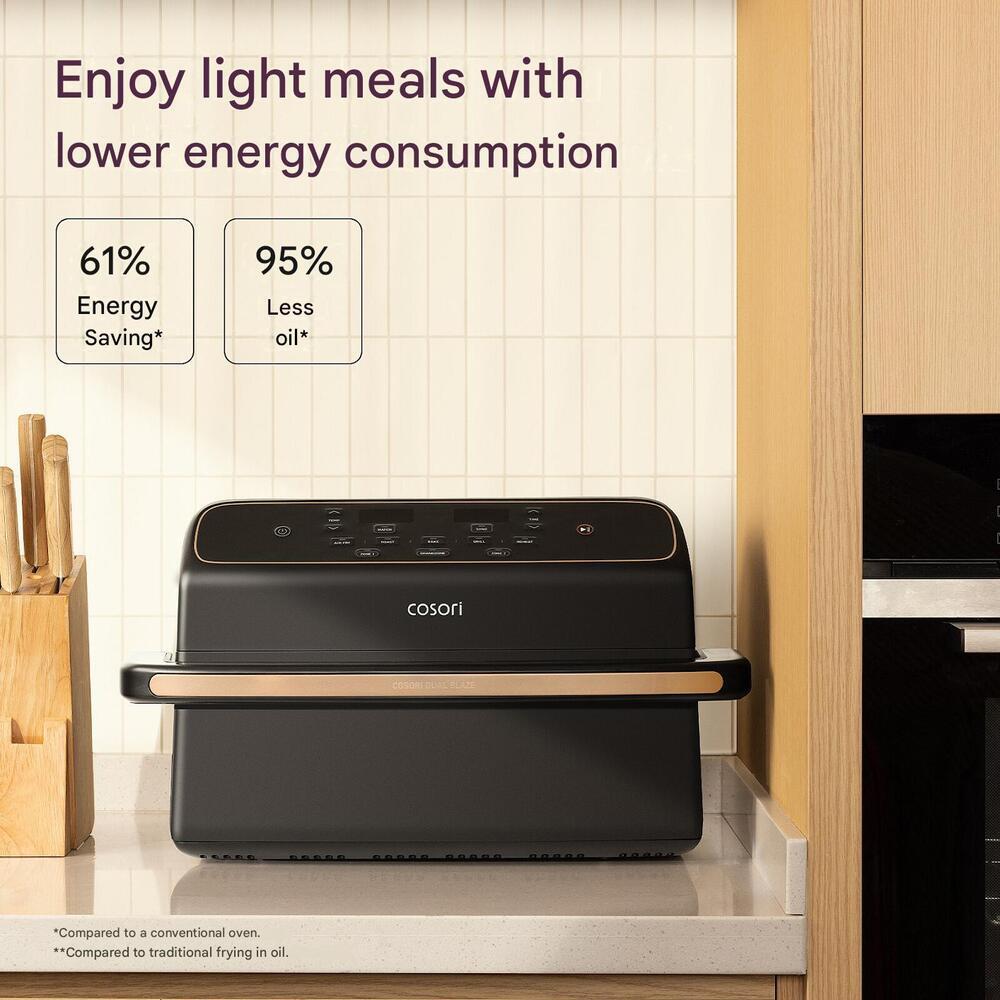 Úspora nákladů Cosori Dual Blaze Twin Fry Compact