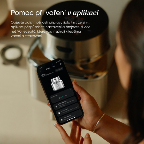 Chytrá aplikace Cosori Iconic Single