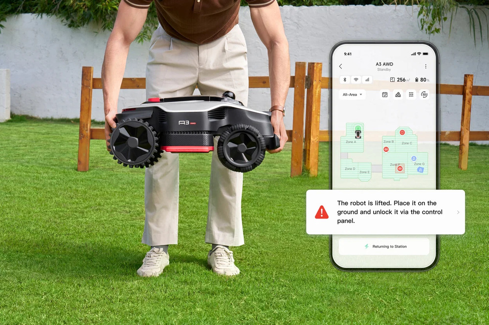 Garden Guardian ochrana zahrady Dreame A3 AWD 1000