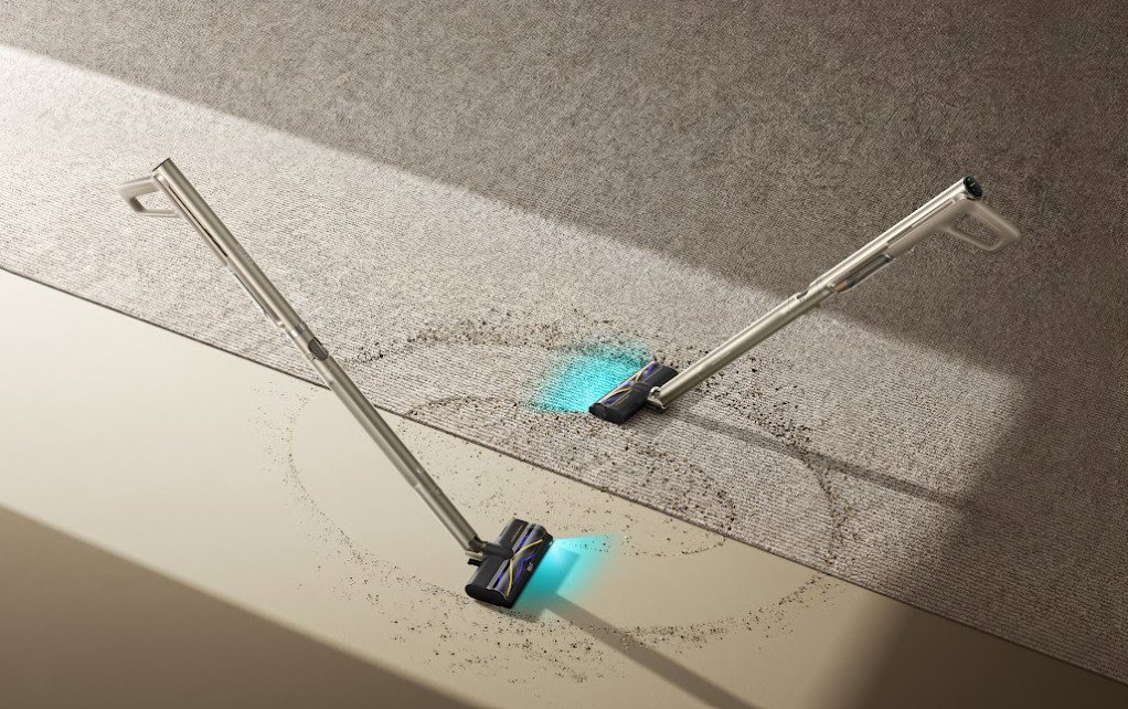 Air TangleCut™ pro různé povrchy – Dreame Air AquaCycle Pro