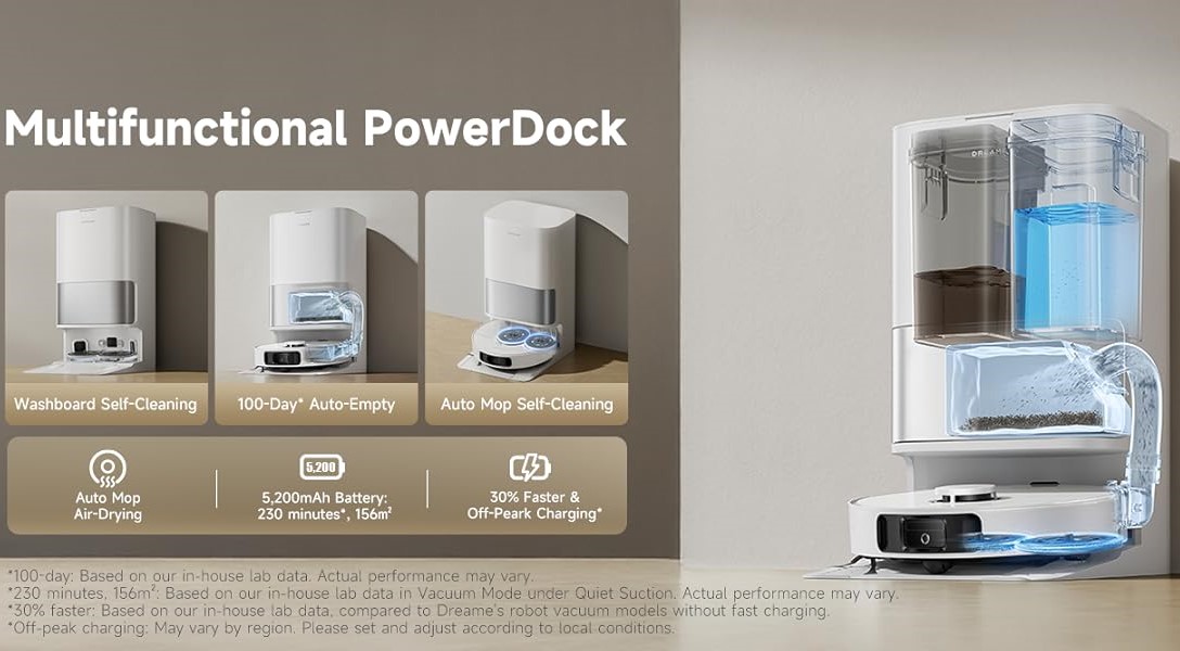 Automatická dokovací stanice Dreame D30 Ultra