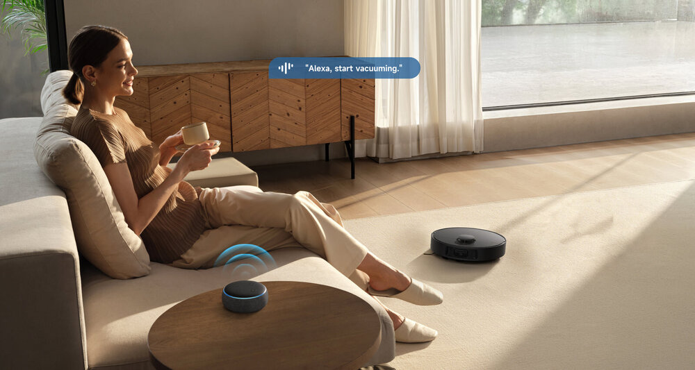 Hlasové ovládání a aplikace Dreame D30 Ultra