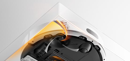 Čištění rohů a hran Dreame F20