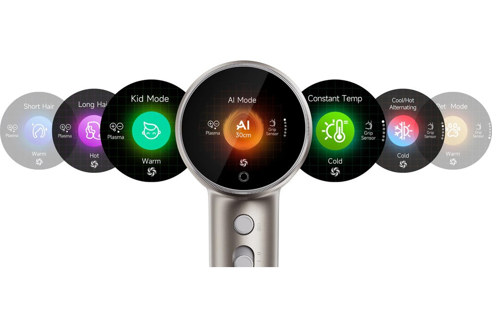 Sedm režimů a dotykový displej Dreame Grand