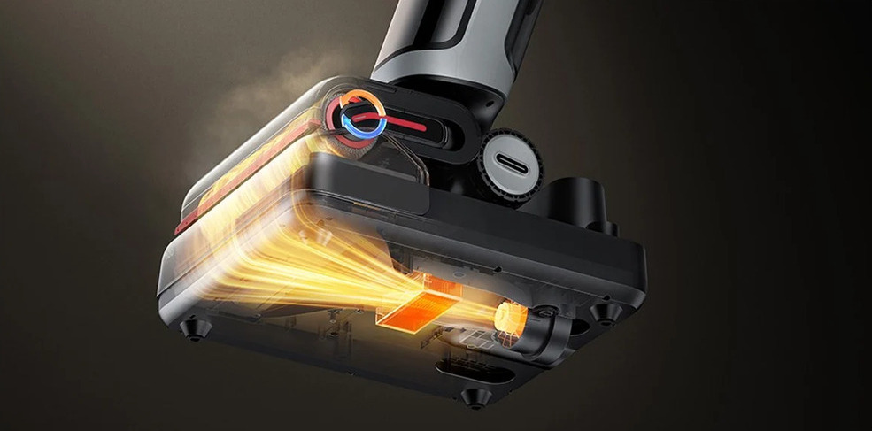 Čištění horkou vodou Dreame H15 Pro Heat