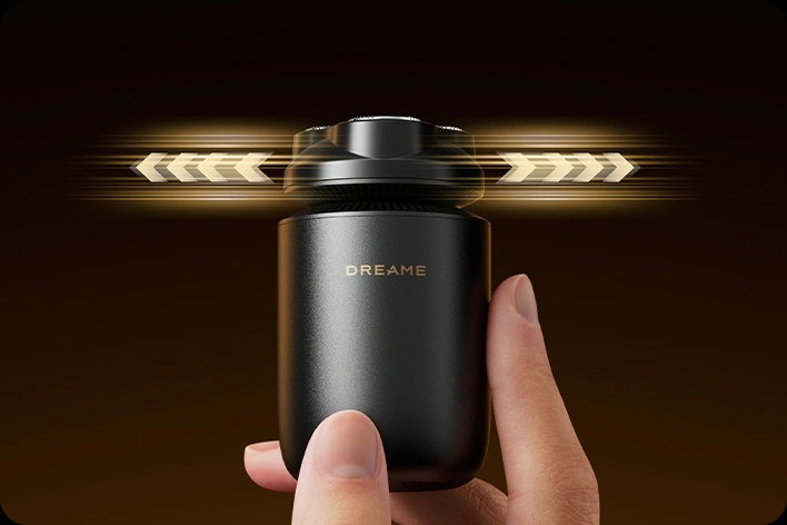 Celokovové tělo s tlumením vibrací – Dreame S7 Electric Shaver