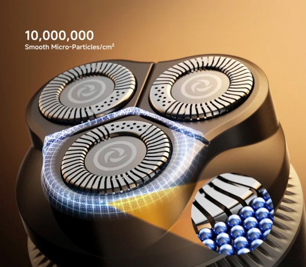 Precizní holicí mřížka se dvěma typy otvorů – Dreame S7 Electric Shaver