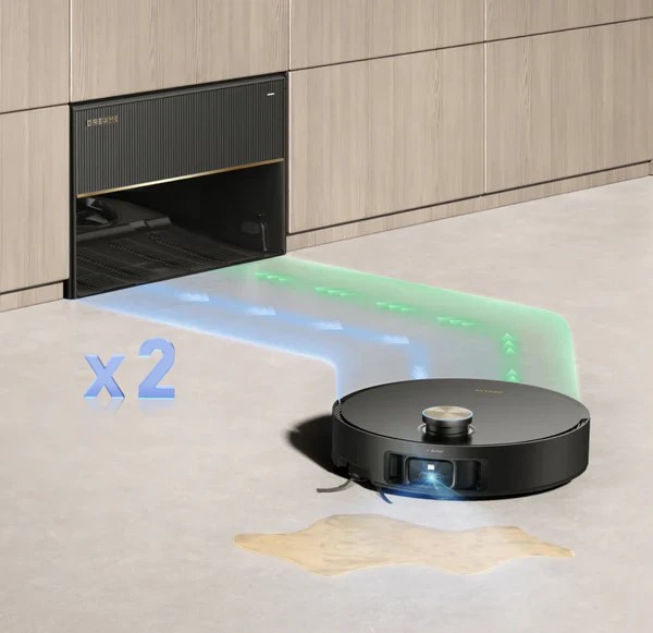 Inteligentní detekce nečistot 2.0 Dreame X50 Ultra