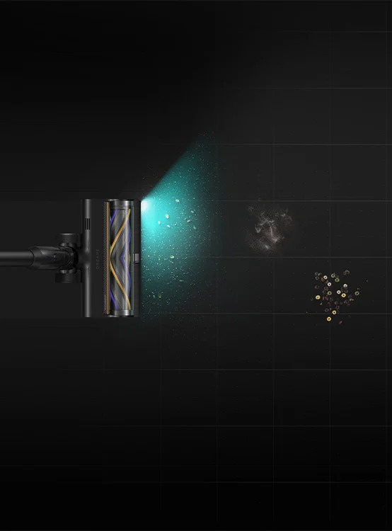 Inteligentní rozpoznávání nečistot Dreame Z30 Slim