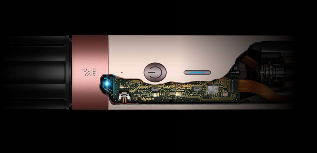 Ochrana před poškozením teplem – Dyson Airwrap Co-anda 2x