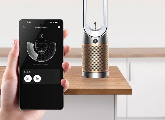 Aplikace MyDyson™ a kompatibilita s Matter – Dyson Find+Follow Cool PC3 TP14