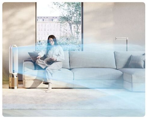 Výkonné čištění s Air Multiplier™ – Dyson Find+Follow Cool PC3 TP14