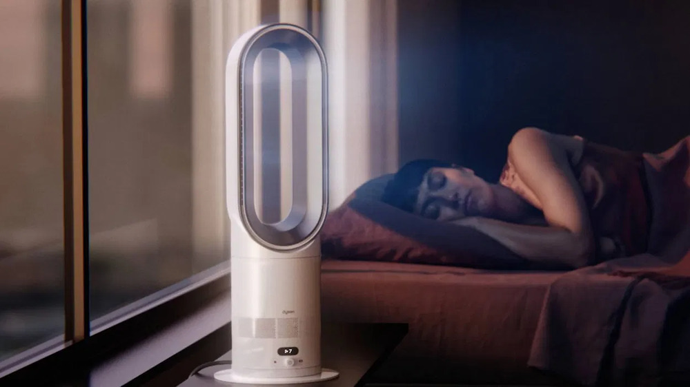 Tichý provoz Dyson Hot+Cool HF1 AM15