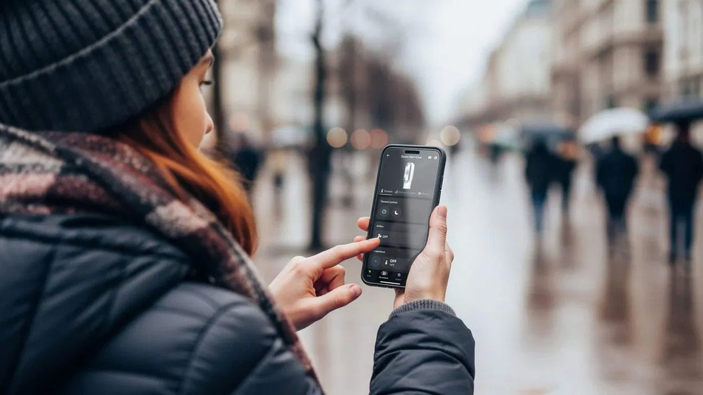 Ovládání přes aplikaci MyDyson Dyson Hot+Cool HF1 AM15