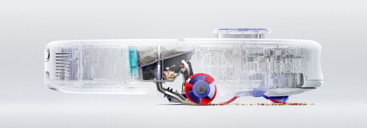 Systém Twin-capture™ se sacím výkonem 21 000 Pa – Dyson R1 Nurovi Dry