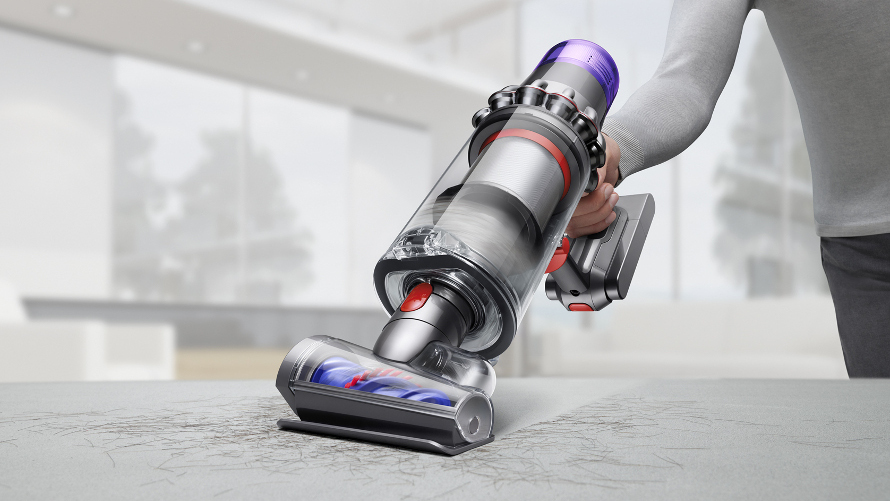 Dyson V15 Detect Fluffy - Hubica s kónickou kefou