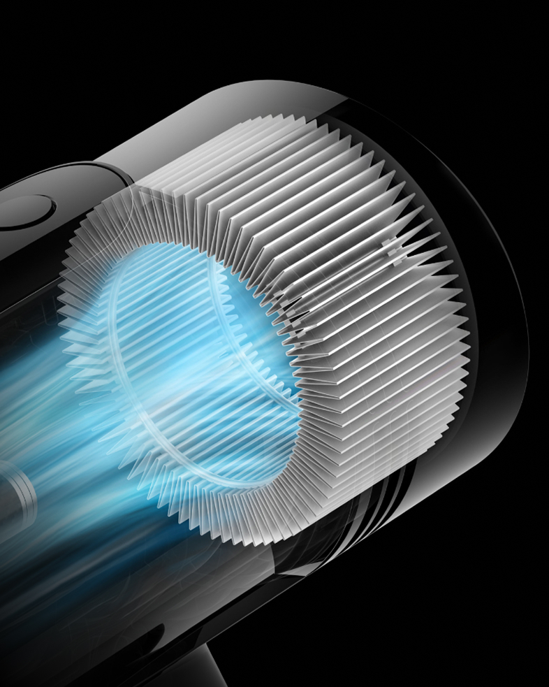 Plně utěsněná filtrace Dyson V8 Cyclone