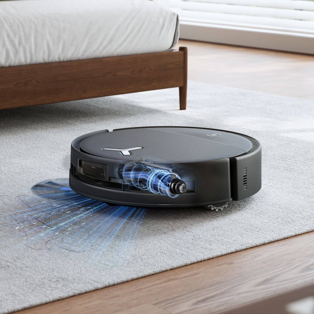 ZeroTangle™ 3.0 bez namotávání vlasů ECOVACS DEEBOT T80S OMNI