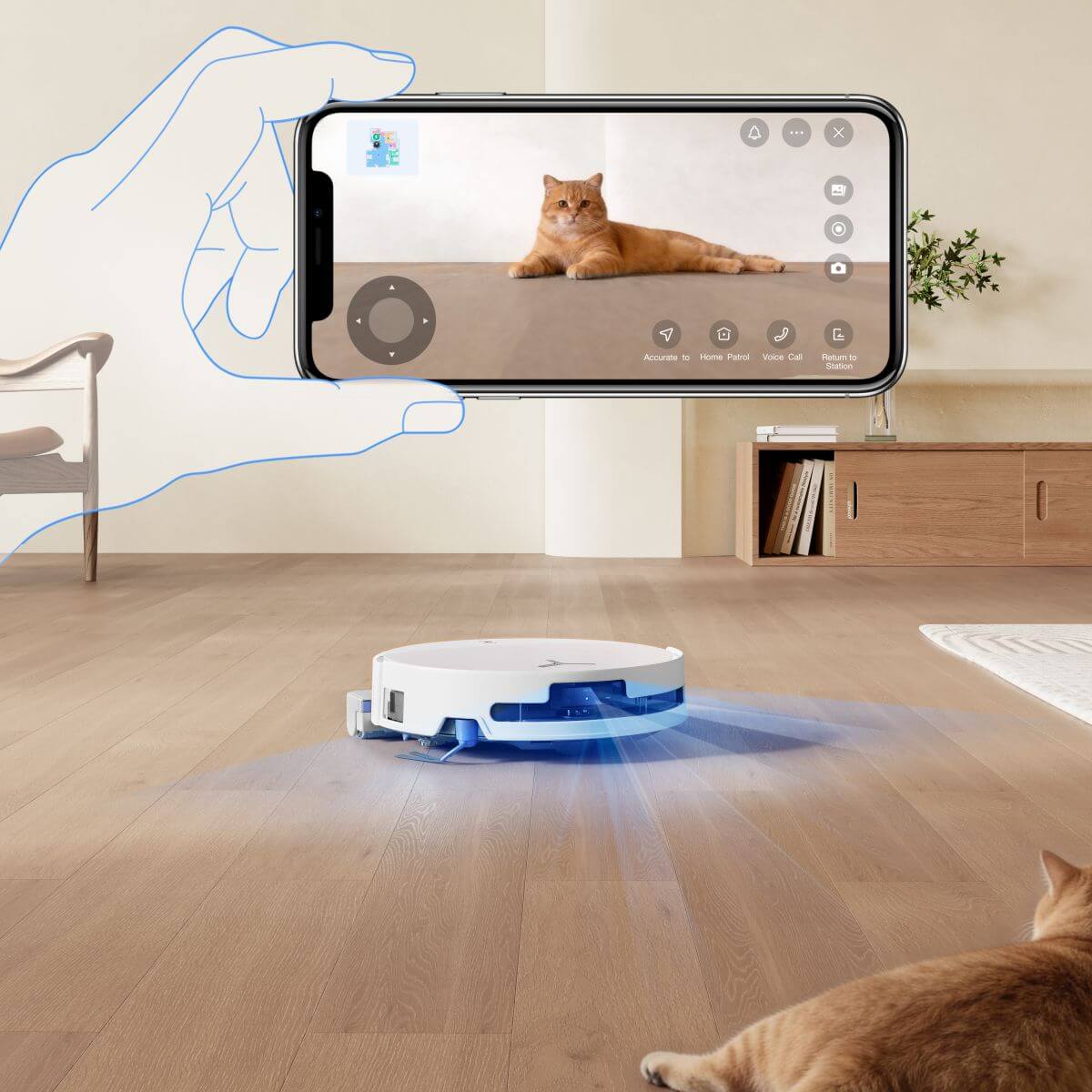 Home Keeper strážník domácnosti ECOVACS DEEBOT T90 OMNI