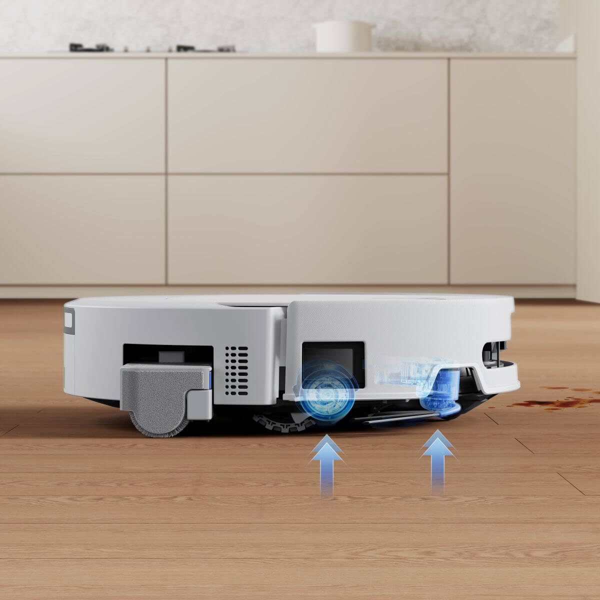 Triple Lift inteligentní zvedání kartáčů ECOVACS DEEBOT T90 PRO OMNI