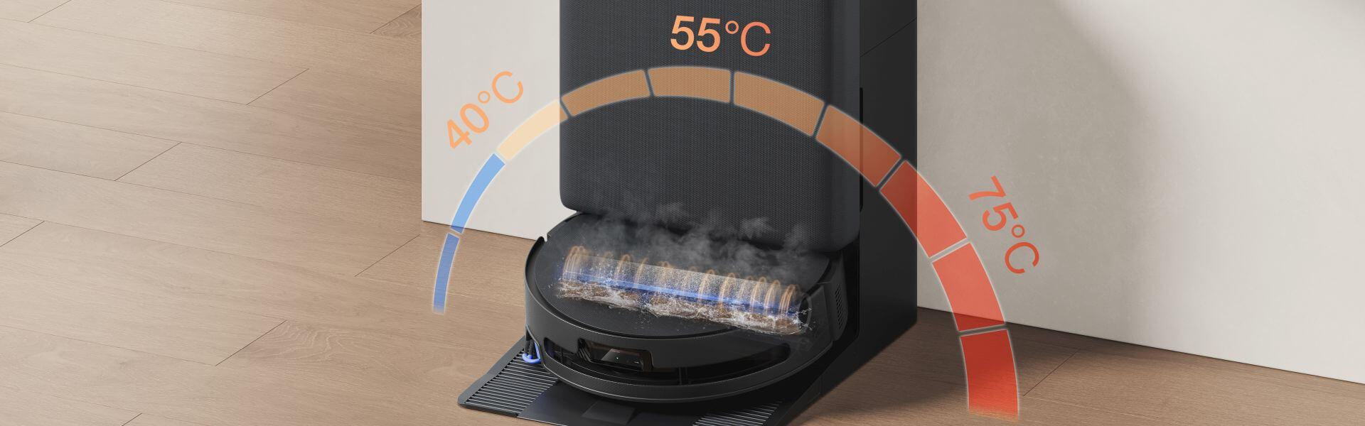 Plně automatický úklid 150 dní ECOVACS DEEBOT T90 PRO OMNI