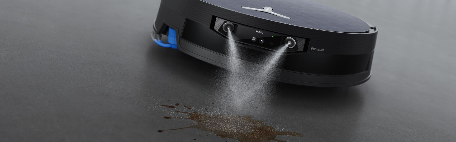 Cílené předrozpouštění zaschlých skvrn ECOVACS DEEBOT X12 OMNICYCLONE
