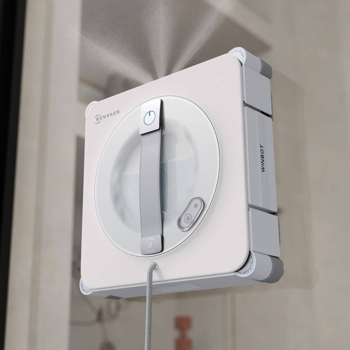 Zásobník 120 ml vystačí až na 75 m² – Ecovacs Winbot W2S PRO Omni