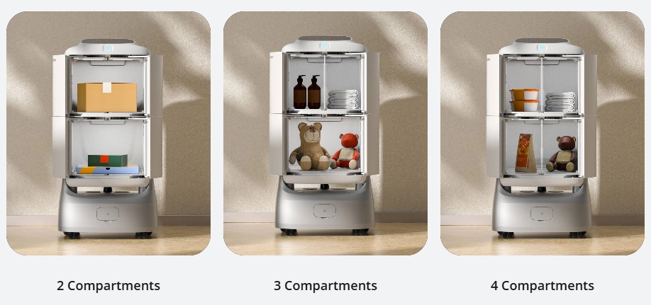 FlashBot Max modulární přihrádky