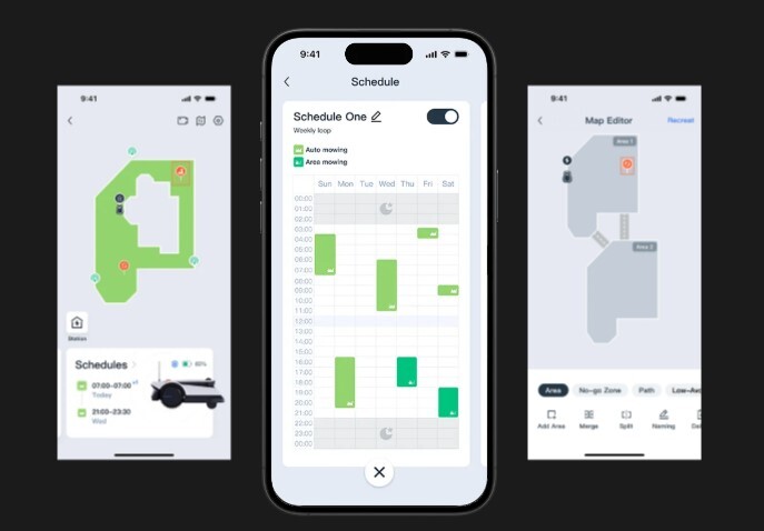 Editovatelná mapa - ECOVACS GO AT A1600 LIDAR PRO