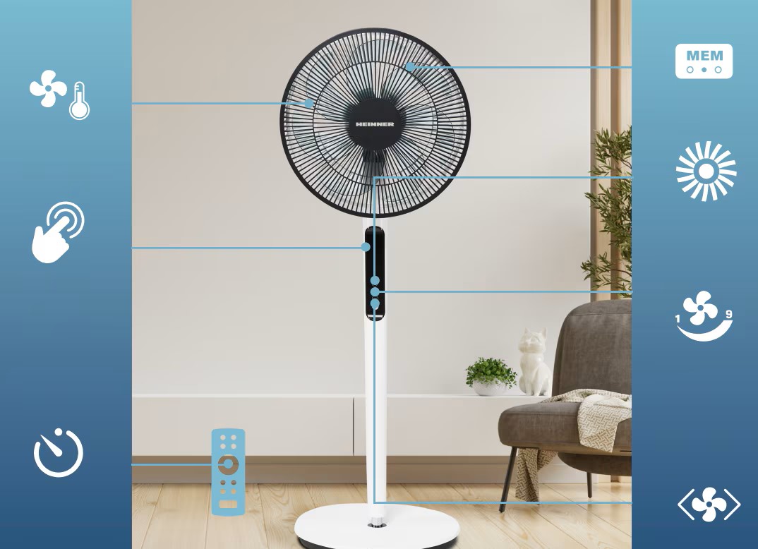 Chytrý ventilátor s automatickou regulací