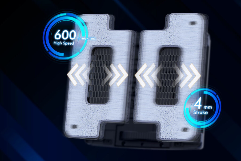 Dvě kmitající utěrky HOBOT S7 PRO