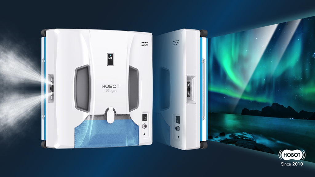 Dvě aktivní stěrky HOBOT SP-10 iScraper