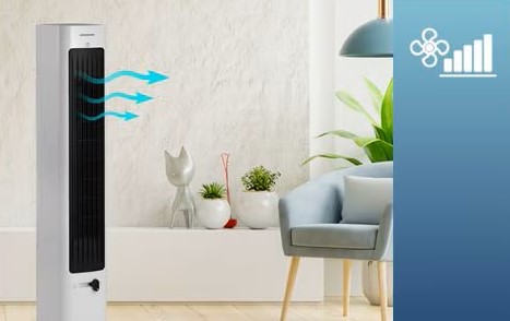 Ovládací prvky ventilátoru HTFA-M20WH