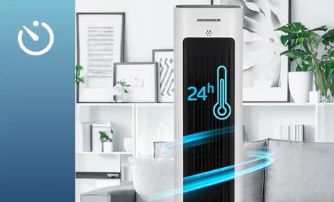 Bezpečnostní prvky ventilátoru HTFA-M20WH