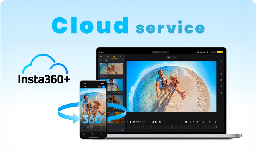 Zálohování do cloudu Insta360+ – Insta360 X6 Essentials Bundle Midnight Black
