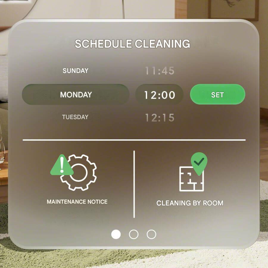 Úklid na míru v aplikaci iRobot Roomba 115 Combo