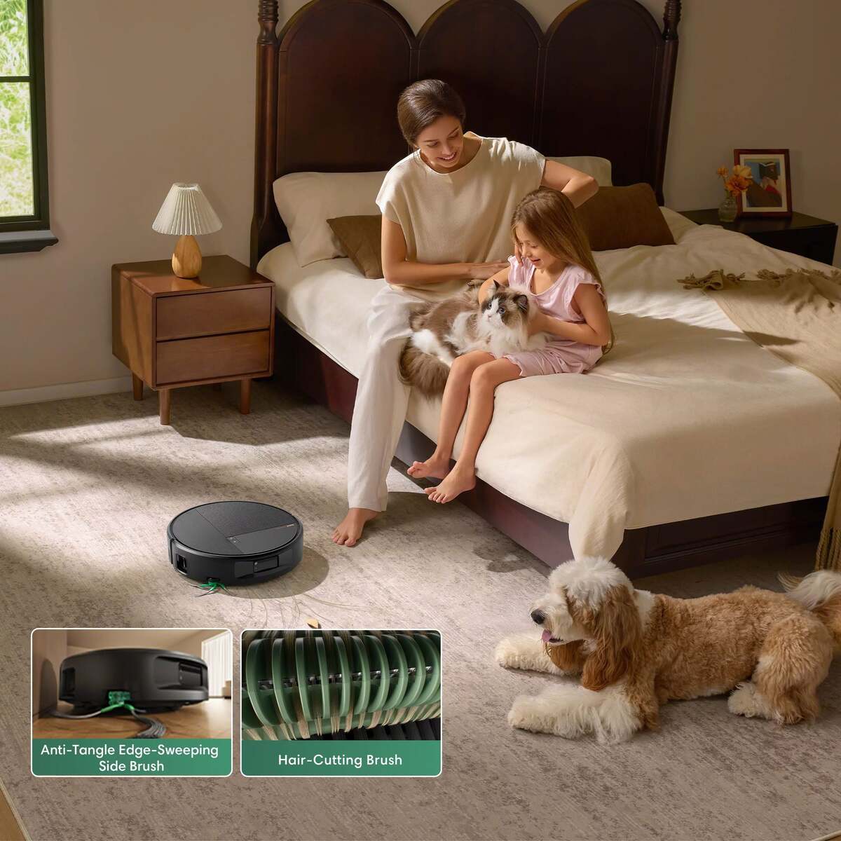 Žádné namotané vlasy ani chlupy – iRobot Roomba Max 875 Combo