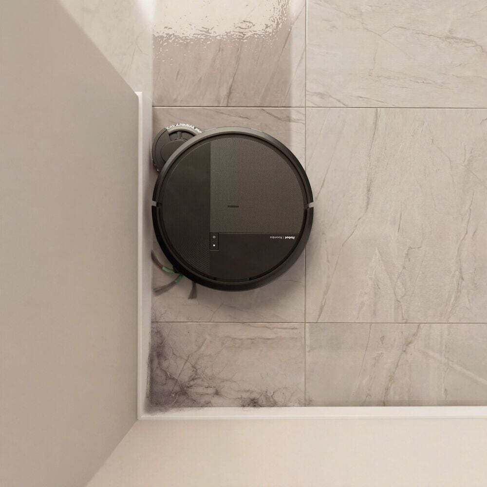 Důkladně vyčištěné rohy a okraje – iRobot Roomba Plus 575 Combo + AutoWash dock