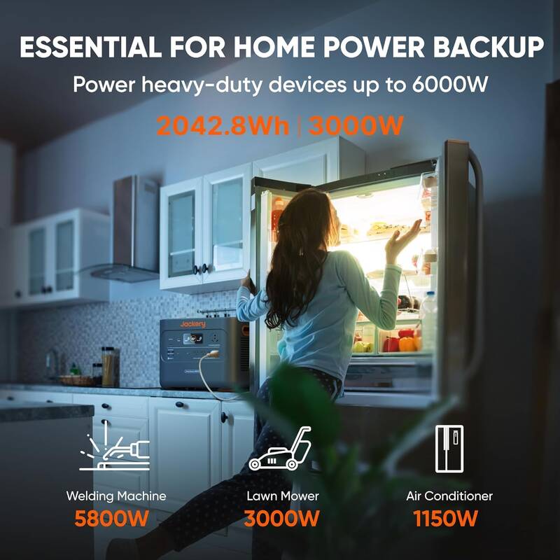 Výkonné nabíjení Jackery Explorer 2000 Plus