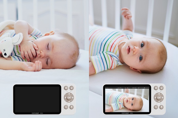 Rodičovská jednotka s displejem Concept KIDO