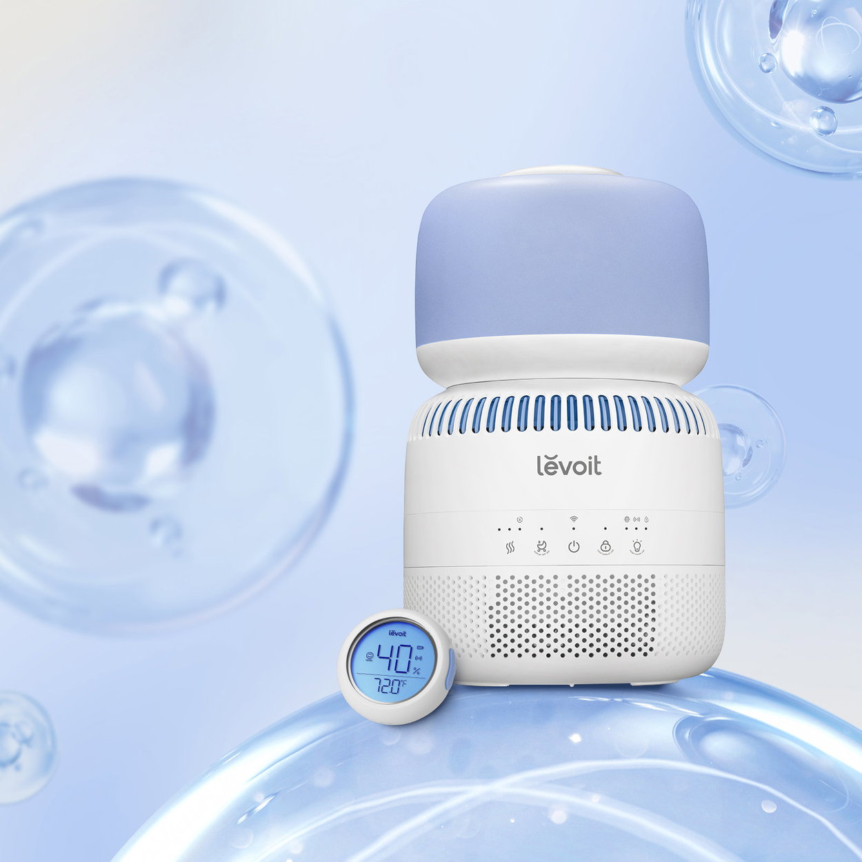 Šetrné zvlhčování bez mokrých kapek – Levoit Baby 3,8 l