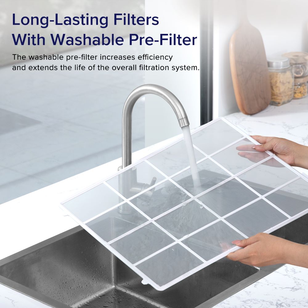 Úsporný umývatelný předfiltr Levoit Everest Air Smart